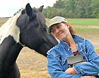 Denise with horse